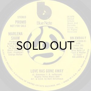 画像2: MARLENA SHAW / LOVE HAS GONE AWAY (45's) (WHITE PROMO) (2)