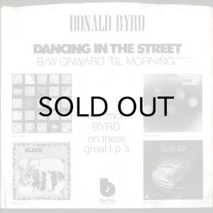 画像2: DONALD BYRD / DANCING IN THE STREET b/w ONWARD 'TIL MORNING (45's) (PICTURE SLEEVE) (2)