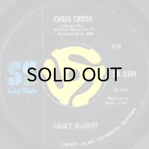 画像2: JIMMY McGRIFF / BACK ON THE TRACK b/w CHRIS CROSS (45's) (2)