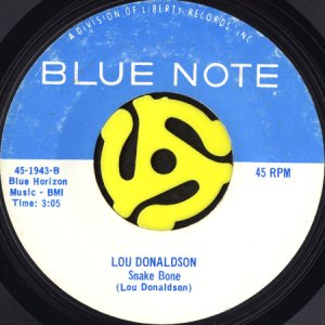 画像2: LOU DONALDSON / SAY IT LOUD b/w SNAKE BONE (45's) (2)