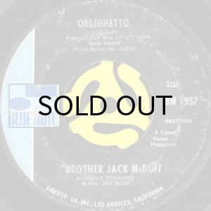 画像1: BROTHER JACK McDUFF / OBLIGHETTO (45's) (1)