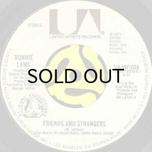 画像1: RONNIE LAWS / FRIENDS AND STRANGERS (45's) (1)