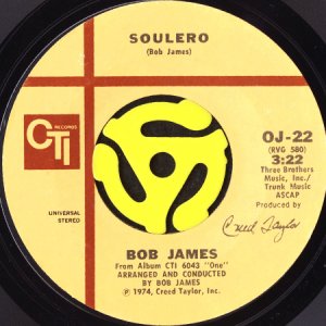 画像2: BOB JAMES / IN THE GARDEN b/w SOULERO (45's) (2)