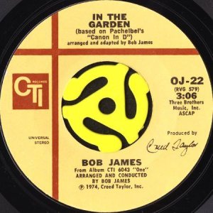 画像1: BOB JAMES / IN THE GARDEN b/w SOULERO (45's) (1)