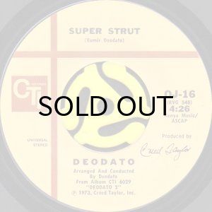 画像3: DEODATO / SUPER STRUT (45's) (PICTURE SLEEVE) (3)