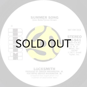 画像2: LOCKSMITH / SUMMER SONG (45's) (WHITE PROMO) (2)