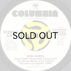 画像1: BOB JAMES / COURTSHIP (BASKETBALL THEME) (45's) (WHITE PROMO) (1)