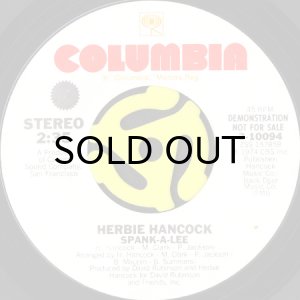 画像2: HERBIE HANCOCK / SPANK-A-LEE (45's) (WHITE PROMO) (2)