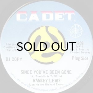 画像1: RAMSEY LEWIS / SINCE YOU'VE BEEN GONE b/w LES FLEUR (45's) (PROMO) (1)