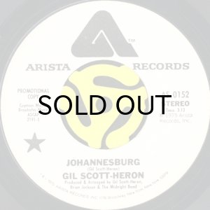 画像2: GIL SCOTT-HERON / JOHANNESBURG (45's) (WHITE PROMO) (2)