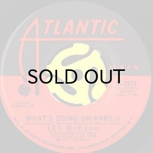 画像2: LES McCANN / WHAT'S GOING ON (45's) (2)