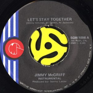 画像2: JIMMY McGRIFF / THE THEME FROM SHAFT (45's) (2)