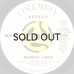 画像1: AZTECA / MAMITA LINDA (45's) (WHITE PROMO) (1)