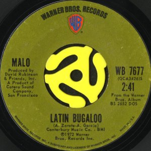 画像1: MALO / LATIN BUGALOO (45's) (1)