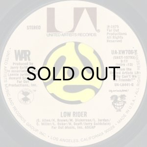 画像3: WAR / LOW RIDER (45's) (PICTURE SLEEVE) (3)