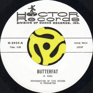 画像1: HOCTOR BAND / BUTTERFAT b/w HONEY BEE (45's) (1)