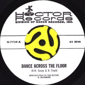 画像1: HOCTOR BAND / DANCE ACROSS THE FLOOR (45's) (1)