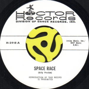 画像1: HOCTOR BAND / SPACE RACE b/w YOU HAVEN'T DONE NOTHING (45's) (1)