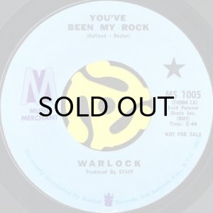 画像1: WARLOCK / YOU'VE BEEN MY ROCK b/w THE JUDGEMENT DAY (45's) (1)