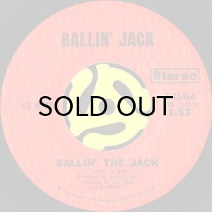 画像2: BALLIN' JACK / HOLD ON (45's) (VINYL PRESS) (2)