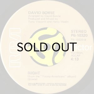 画像2: DAVID BOWIE / FAME b/w RIGHT (45's) (2)