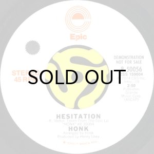 画像2: HONK / HESITATION (45's) (WHITE PROMO) (2)