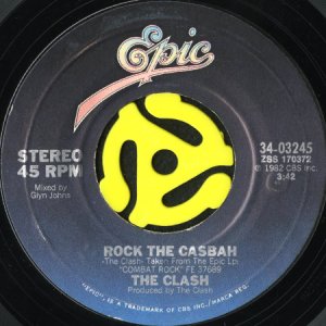 画像1: THE CLASH / ROCK THE CASBAH (45's) (1)