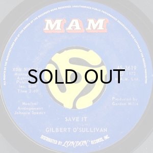 画像2: GILBERT O'SULLIVAN / ALONE AGAIN (NATURALLY) (45's) (2)