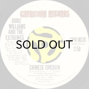 画像1: DUKE WILLIAMS AND THE EXTREMES / CHINESE CHICKEN (45's) (VINYL PRESS) (1)
