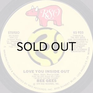 画像1: BEE GEES / LOVE YOU INSIDE OUT (45's) (1)