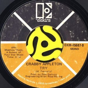 画像1: CRABBY APPLETON / GO BACK b/w TRY (45's) (1)