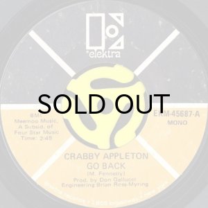 画像2: CRABBY APPLETON / GO BACK b/w TRY (45's) (2)