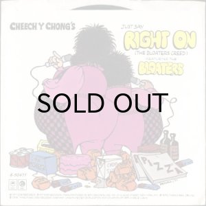 画像2: CHEECH & CHONG / BLOAT ON (45's) (PICTURE SLEEVE) (2)