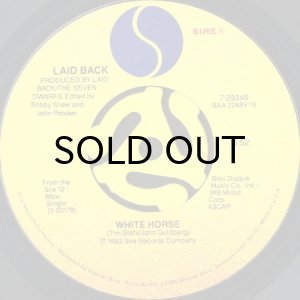 画像1: LAID BACK / WHITE HORSE (45's) (1)