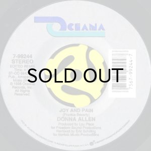 画像3: DONNA ALLEN / JOY AND PAIN (45's) (PICTURE SLEEVE) (3)