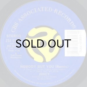 画像3: JUICY / NOBODY BUT YOU (REMIX) b/w SLOW DANCING (45's) (PICTURE SLEEVE) (3)
