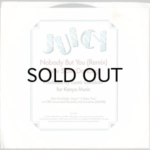 画像2: JUICY / NOBODY BUT YOU (REMIX) b/w SLOW DANCING (45's) (PICTURE SLEEVE) (2)