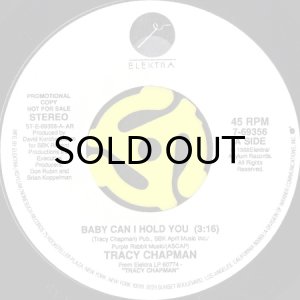 画像2: TRACY CHAPMAN / BABY CAN I HOLD YOU (45's) (WHITE PROMO) (2)