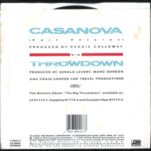 画像2: LEVERT / CASANOVA (45's) (PICTURE SLEEVE) (2)