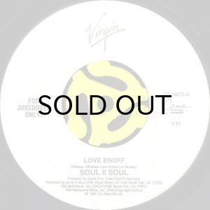 画像1: SOUL II SOUL / LOVE ENUFF b/w PRIDE (45's) (1)