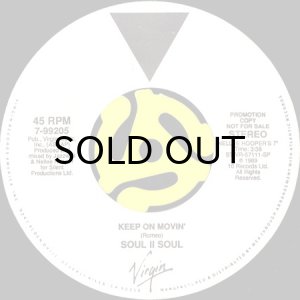 画像2: SOUL II SOUL / KEEP ON MOVIN' (45's) (WHITE PROMO) (2)