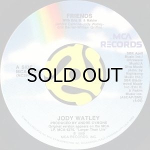 画像1: JODY WATLEY with ERIC B. & RAKIM / FRIENDS (45's) (1)