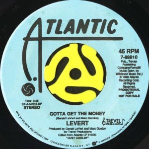 画像1: LEVERT / GOTTA GET THE MONEY (45's) (PROMO) (1)