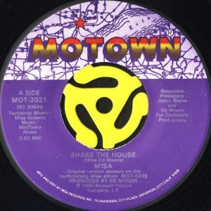 画像1: MISA / SHAKE THE HOUSE b/w GOIN' GOLD (45's) (1)