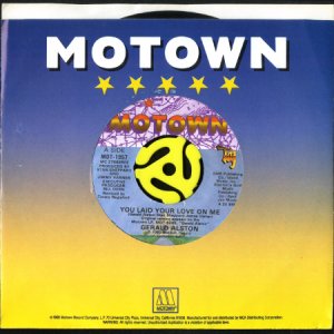 画像3: GERALD ALSTON / YOU LAID YOUR LOVE ON ME (45's) (3)