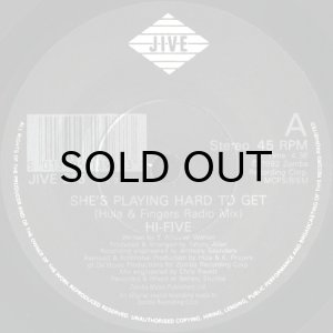 画像3: HI-FIVE / SHE'S PLAYING HARD TO GET (45's) (3)