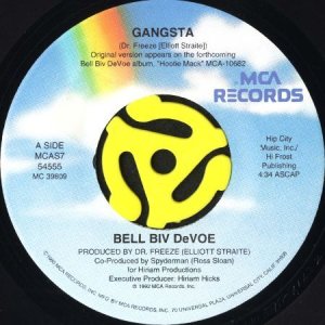 画像1: BELL BIV DEVOE / GANGSTA (45's) (1)