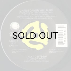 画像3: CHRISTOPHER WILLIAMS / TALK TO MYSELF b/w SWEET MEMORIES (45's) (PICTURE SLEEVE) (3)