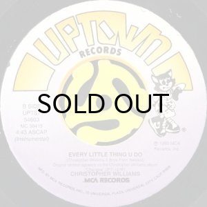 画像2: CHRISTOPHER WILLIAMS / EVERY LITTLE THING U DO (45's) (2)