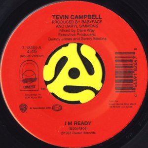 画像1: TEVIN CAMPBELL / I'M READY (45's) (1)